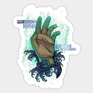 Digital Sea Sticker